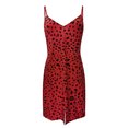 thumbnail image 1 of Ketyyh-chn99 Robes de Printemps pour Femmes 2024 Robe Maxi Combinaisons Manches à Volants Shorts Robe Mini Rouge,2TG, 1 of 4