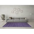 thumbnail image 3 of Ahgly Company Indoor Rectangle Abstract Blue Contemporary Area Rugs, 6' x 9', 3 of 4
