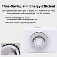 thumbnail image 3 of Mistaha "Effortless Time Management: White Mechanical Timer Socket with 30-Min Interval - Practical and Safe Solution for Home Appliances and Electronics", 3 of 6