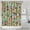 Boxer Dog and, variant on Chihuahua and Flower Florals Shower Curtain 36"x72" ,Bathroom Decorative Shower Curtains Set with 12 Hooks,Modern Waterproof Washable Shower Curtain