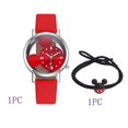 thumbnail image 1 of [Reloj + Pulsera] Juego De Pulseras De Cuarzo Con/Mouse/Mickey/Incluye Caja No Incluida Gao Jiahui unisex, 1 of 2