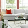 thumbnail image 1 of Modway Commix Down Filled Overstuffed 2-Piece Armless Sectional Loveseat in White, 1 of 6