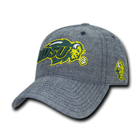 - NCAA NDSU North Dakota State Bison University Relaxed Denim Baseball Caps Hats