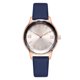 thumbnail image 1 of Reloj de pulsera de cuarzo de aleación con esfera de números arábigos para mujeres de negocios simples (azul), 1 of 4