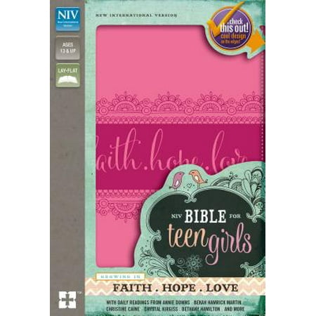 Bible for Teen Girls-NIV : Growing in Faith, Hope, and