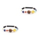 thumbnail image 1 of Brazalete Decorativo Sonducket de Sistemas Solares de Piedra Natural Unisex Tipo 4 2Conjunto, 1 of 1