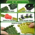 thumbnail image 4 of USA Toyz Dinosaur Dash Track 6 Dinosaurs LED Dino Car STEM Set Toy 225 Piece Tracks for Kids Ages 3+, 4 of 12