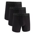 thumbnail image 2 of Under Armour Boxerjock en Maille Technique Performance 6 Po 3 Pack, Noir Uni - Core 3 Pack, MD, 2 of 3