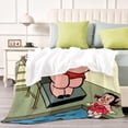 thumbnail image 4 of El Show de Porky Pig anti-pilling, suave, ligera, esponjosa y acogedora de lujo para hogar y cocina – Perfecta para niños y adultos,120X80cm, 4 of 6