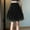Black, variant on DuoJiaJ Tulle Skirts for Women Knee Length A-Line High Waist Layered Prom Party Midi Skirt,Black One Size