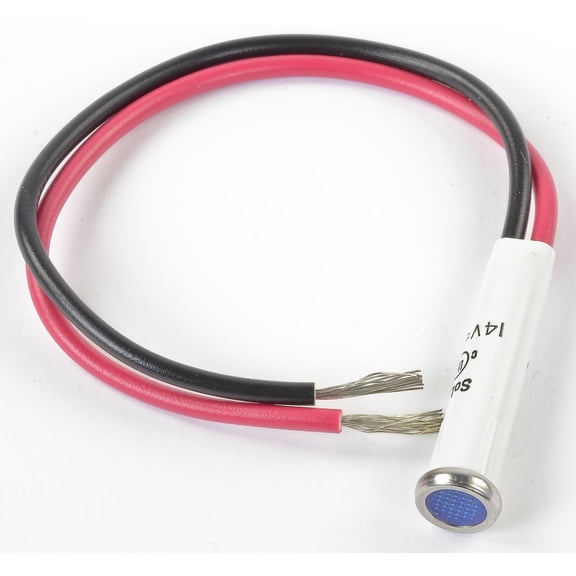 JEGS 11061 5/16 LED Indicator Blue