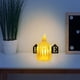 thumbnail image 5 of Lámpara redonda de velas de caramelo navideña - LED sin llama a pilas, luz romántica de noche en la mesilla para decorar el dormitorio, 3 tamaños, 5 of 6