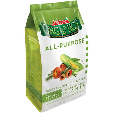 Jobe's Organics Organic All Purpose Fertilizer, 4 lbs