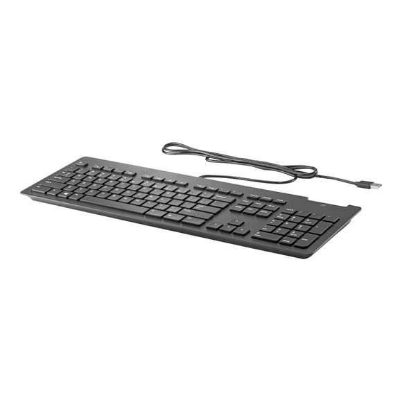 HP Business Slim - Keyboard - USB - US - black - Smart Buy - for HP 34, Z1 G9; Elite 800 G9; Pro 260 G9, 400 G9; ProOne 440 G9; ZBook Fury 15 G8, 17 G8