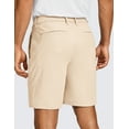 thumbnail image 2 of CRZ YOGA Men's All Day Comfy Golf Shorts 7" Stretch Lightweight Casual Workwear with Pockets, 2 of 3