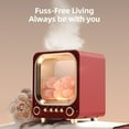 thumbnail image 2 of Essential Oil Diffuser Crystal Stone Aromatherapy Diffuser Humidifier with LED Night Light BT5.0 200ml Ultrasonic Quiet Cool Mist Air Humidifier for Home Bedroom Office, 2 of 6