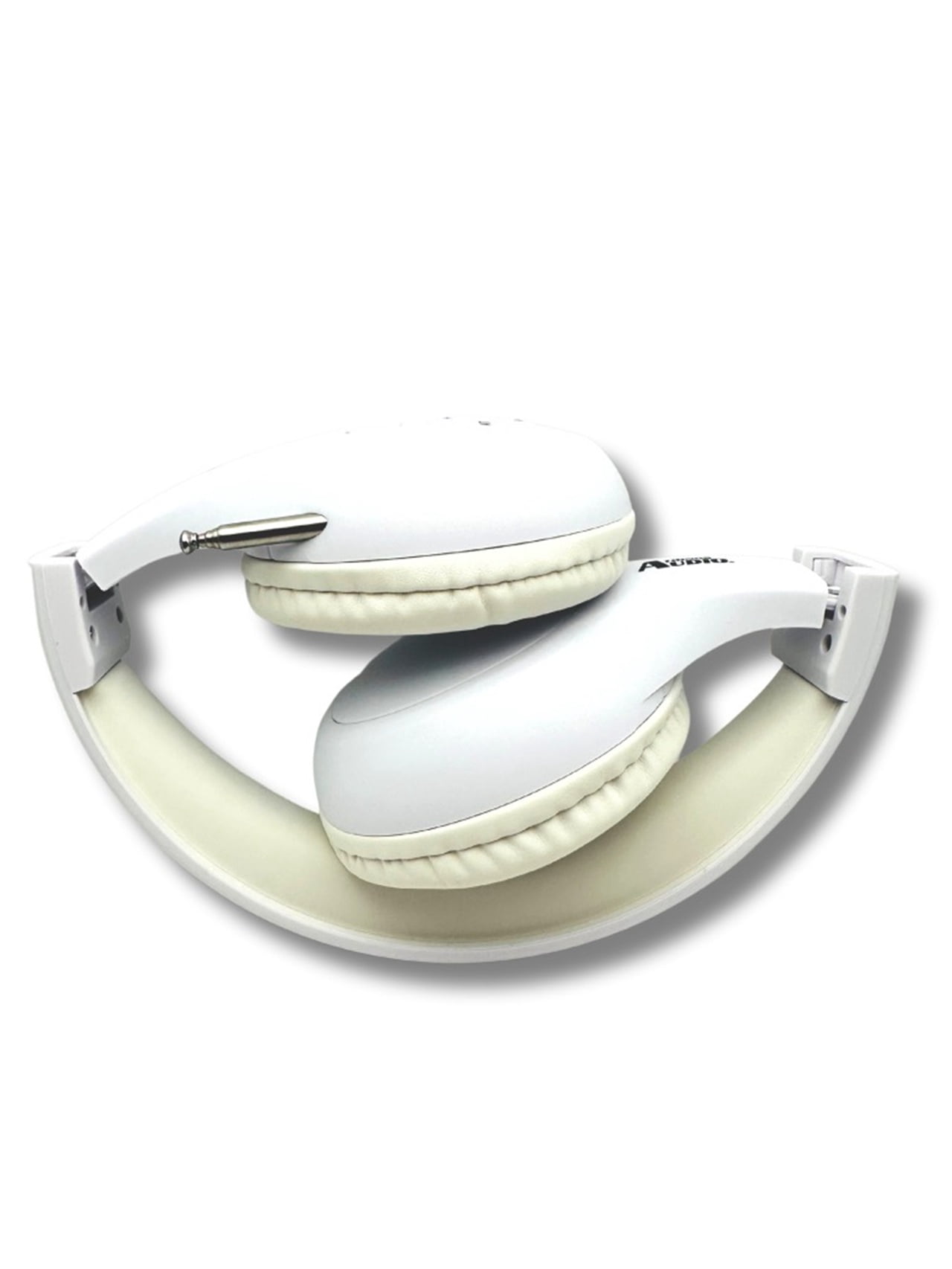 Things Audio Portable Personal FM Radio Headphones Pull-Out Antenna for Great Reception, Walking, Jogging, Relaxing, School, Talk Radio - Powered by 2AA Batteries (Not Included) - White