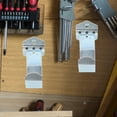 thumbnail image 4 of UPOUART 2 Pcs Support d'Outils pour Panneau Perforé Design Robuste en Acier pour Vitrine, 4 of 6