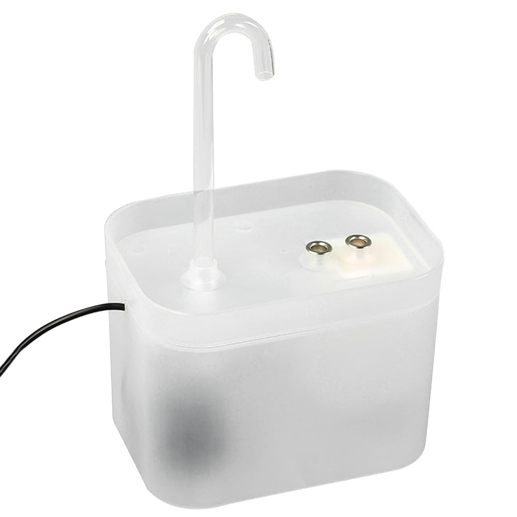 Cats Water Fountain Whispering Quiet Water Dispenser 51 OZ Automatic Drinking Bowl for Cats Dogs Small Pets Easy to C