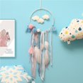 thumbnail image 3 of Atrapasueños De Nubes Colgantes De Pared Tejidos A Mano Con Borlas Para La Decoración De La Puerta De La Habitación Del Apartamento Del Hogar Yuarrent HA023594-00, 3 of 7