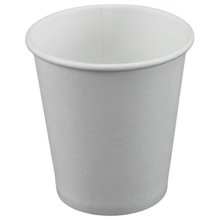 

White Paper Cups Small Disposable Bathroom Espresso Mouthwash Cups Dispenser Disposable Cups (100 Pack) 3Oz