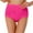 Hot Pink, variant on Womens Underwear Seamless High Waist Underwear for Women Plus Size Seamless Hipster Panties Soft Briefs Ladies Stretch Full Coverage Panties Tummy Control Underwear,Hot Pink,2XL