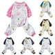 thumbnail image 4 of Ropa para mascotas pijama caliente suave y acogedor lindo espacio de dibujos animados Flores de impresión, 4 of 8