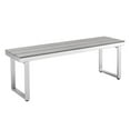 thumbnail image 1 of Banc Extérieur Tout Temps en Gris, 1 of 4