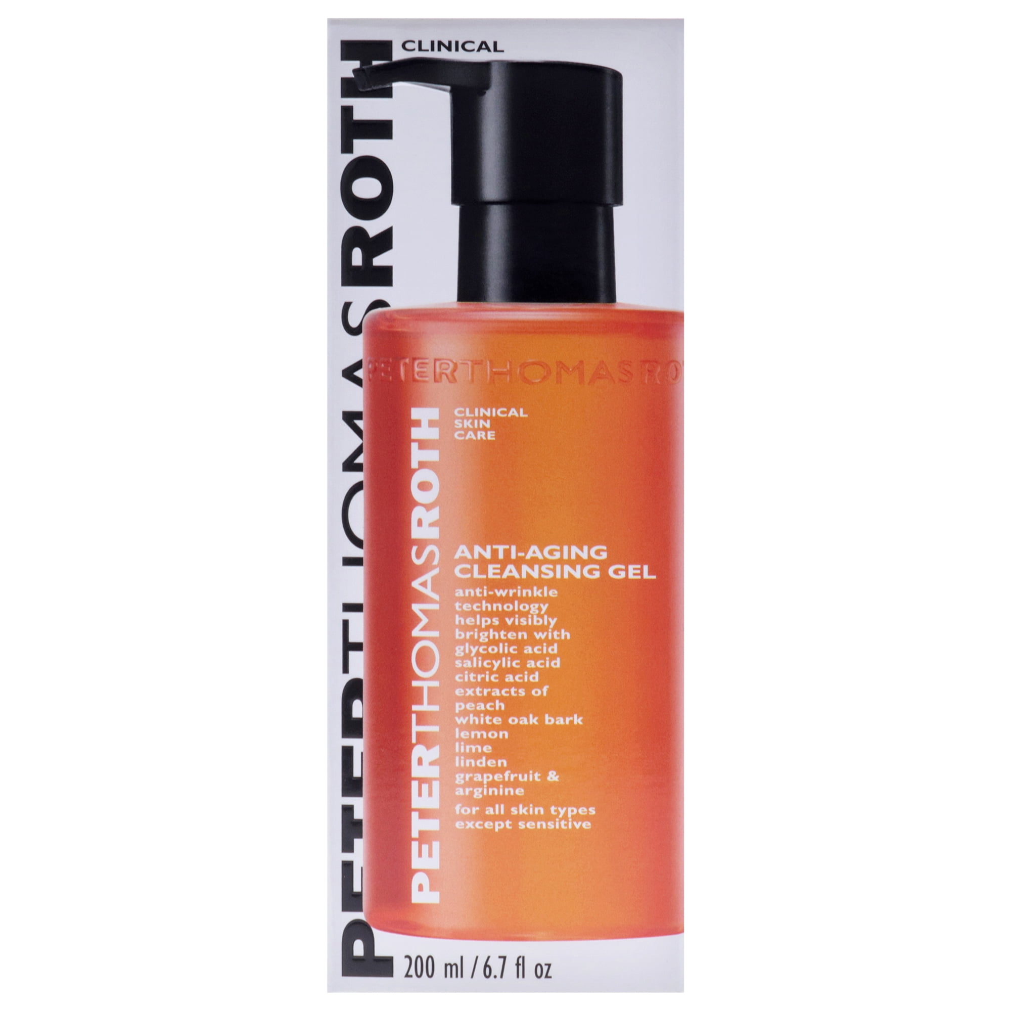 Anti-Aging Cleansing Gel by Peter Thomas Roth for Unisex - 6.7 oz Cleanser