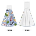 thumbnail image 2 of Yiaed Colorful Koi Fish Print Coral Velvet Wipes Absorbent Wipes Cleaning Cloths Household Table and Dish Wiping Cloths, 2 of 7