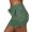 Olive Green, variant on Wyobmus Womens Workout Gym Shorts Casual Drawstring Elastic Waist Biker Short Summer Solid Color Polyester Active Short With Pockets Gray