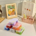 thumbnail image 4 of testyu Small Plastic Box, 4.3" X 2.3" X 1.5" Stackable Mini Storage Box with Lid, Clear Organizer Container for Jewelry Beads Small Crafts Items Accessories - 6 Pack, 4 of 7