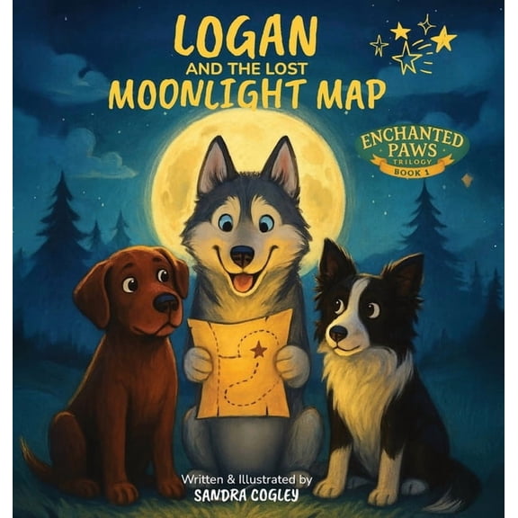 Enchanted Paws Trilogy Logan and the Lost Moonlight Map, Book 1, (Hardcover)