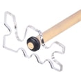 thumbnail image 2 of Bridge Head Snooker Billiards Cue Rack Heads Accessory for Billiard Pool Cue Accessory,1 * Moosehead Bridge Head,Transparent, 2 of 7