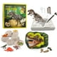 thumbnail image 1 of Kit de excavación de fósiles de dinosaurios para niños, 10 unidades, con huevos de dinosaurio, 1 of 6