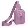 thumbnail image 1 of Violte Clásico Color Sólido Impermeable Escuela Pareja Moda Casual Bandolera Bandolera, 1 of 5