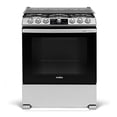 thumbnail image 1 of Estufa Mabe Piso 76 cm Inox C/Display y Grill Eléctrico EMH7613DATSS0, 1 of 4