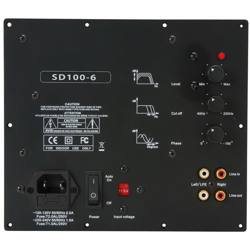 dayton audio sa70 70w subwoofer amplifier