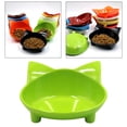 thumbnail image 1 of Cuenco , cuenco para y perros, de comida antideslizante de melamina para comida - Verde, 1 of 8
