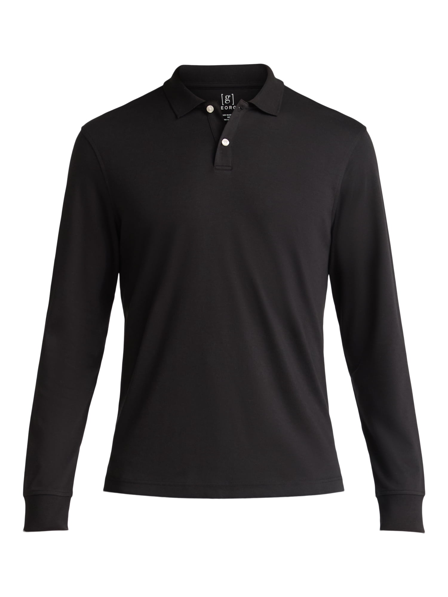 George Men’s and Big Men’s Interlock Polo Shirt, Sizes S-3XL