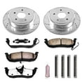 thumbnail image 3 of PowerStop Rear Z36 Truck & Tow Carbon-Fiber Ceramic Brake Pad and Drilled and Slotted Rotor Kit Fits: JEEP Select Models K2221-36, 3 of 9