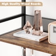thumbnail image 3 of EDTara Tall Rustic Bookshelf, 4-Tier Bookcase With Drawers and Open Storage for Bedroom or Living Room Decor, 3 of 8