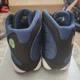 thumbnail image 4 of Ni - ke Air Jordan 13 Retro Brave Blue Black White DJ5982-400 New - Size 9.5, 4 of 5