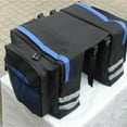thumbnail image 6 of Water-Resistant Portable Bike Pannier Bag - 30L Bicycle Panniers with Reflective , Bike Rear Seat Saddle Bags, 6 of 8