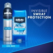 Gillette Cool Wave Clear Gel Men?s Antiperspirant and Deodorant 3.8 oz (Pack of 4)