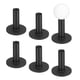thumbnail image 1 of Uxcell 2.36" Tee de Golf de Caucho 6PCS Soporte de Pelota Estable para Interior y Exterior Negro, 1 of 7