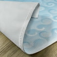 thumbnail image 5 of Ambesonne Abstract Place Mats Set of 4, Spiral Circles Dots, Standard Size, Pale Blue, 5 of 6