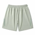 thumbnail image 5 of Men's Quick Dry Workout Shorts Drawstring Athletic Performance Shorts with Zipper Pockets for Gym Training Outdoor, 5 of 6