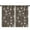 Brown Dog Paw, variant on Blackout Kids Curtains,Black Dog Puppy Paw Childrens Insulated Curtains Set Of 2,Bedroom Essentials,Toddler Room Decor 42"x54"(106x137cm)
