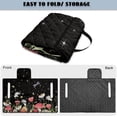 thumbnail image 6 of Whosucclay Dragonfly and Mushroom Pattern Golf Cart Accessories, 4 Convenient Pockets Towel Blanket for 2-Person Carts Club Car Yamaha Sweat Absorption, 6 of 9